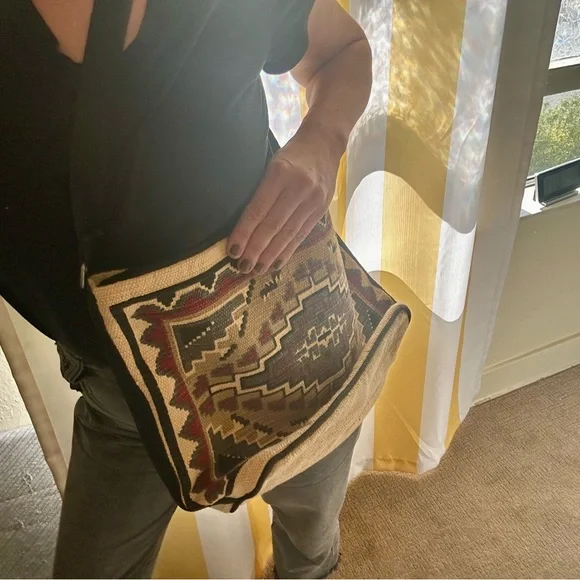 Western Boho Bag El Paso Saddleblanket - Picture 4 of 7